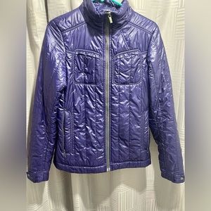 Women’s Columbia Omni heat purple jacket.  Size small.